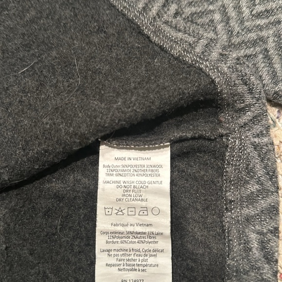 Prana Asymetrical Wool Blend Sweater - Picture 4 of 6